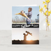 Aangepaste foto - Fijne Vaderdag Kaart (Gele Bloem)