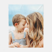 Aangepaste foto fleece deken (Voorkant)