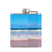 Aangepaste foto fles Ontwerp je eigen foto's en te Heupfles (Achterkant)