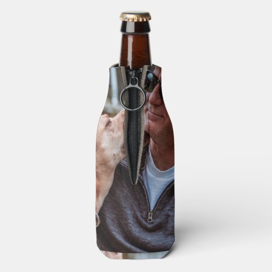 Aangepaste foto flesjeskoeler (Fles Achterkant)