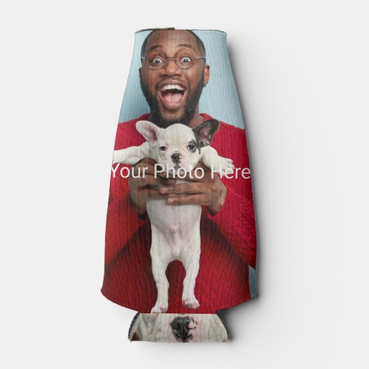 Aangepaste foto flesjeskoeler (Voorkant)