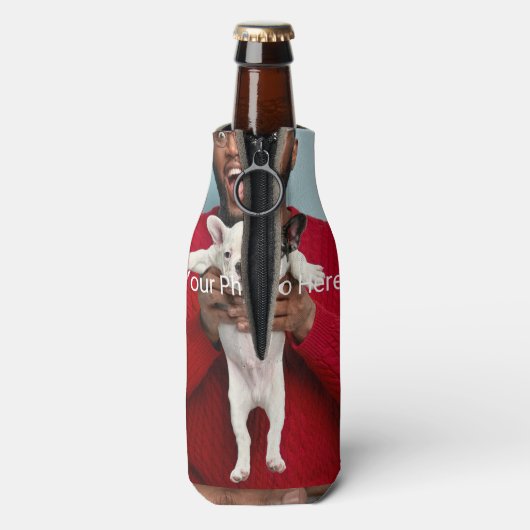 Aangepaste foto flesjeskoeler (Fles Achterkant)