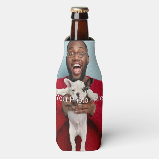 Aangepaste foto flesjeskoeler (Fles Voorkant)