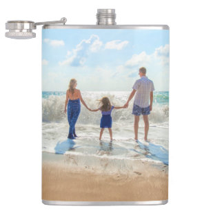 Aangepaste foto flits uw eigen ontwerp gepersonali heupfles