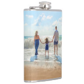 Aangepaste foto flits uw eigen ontwerp gepersonali heupfles (Rechts)