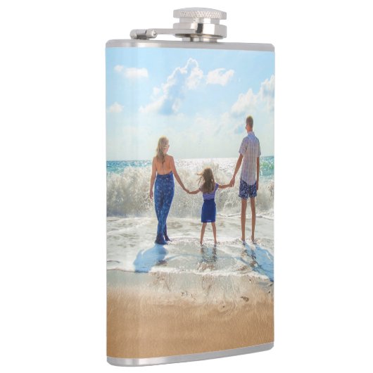 Aangepaste foto flits uw eigen ontwerp gepersonali heupfles (Rechts)