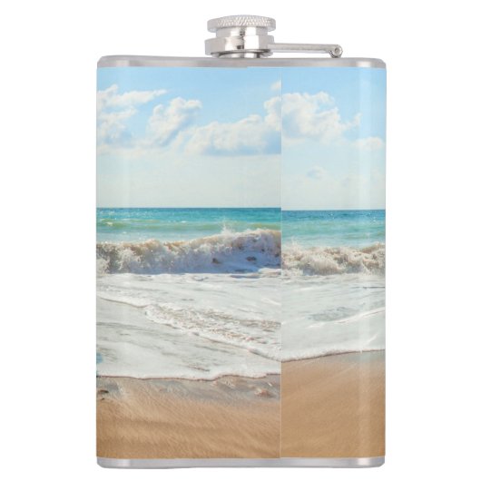 Aangepaste foto flits uw eigen ontwerp gepersonali heupfles (Achterkant)