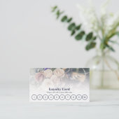 Aangepaste foto Florist Loyalty Kaart (Staand voorkant)