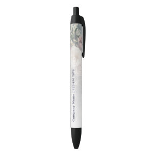 Aangepaste foto Florist Promotie Zwarte Ink Pen