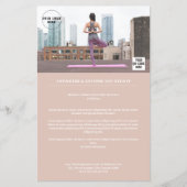 Aangepaste foto flyer (Voorkant)