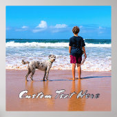 Aangepaste foto-Folie Prints Geef je foto's en tek (Voorkant)