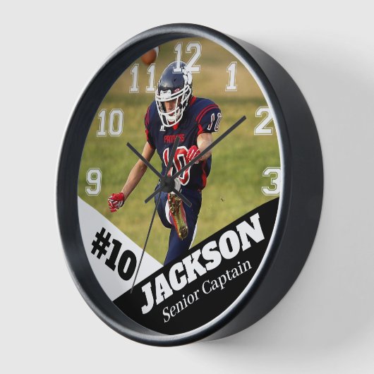 Aangepaste foto football speler of coach cadeau (Hoek)