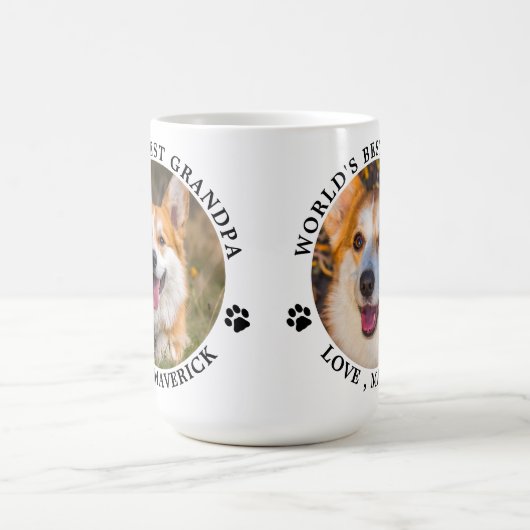 Aangepaste foto foto Aangepaste foto Aangepaste op Koffiemok (Center)