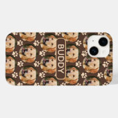 Aangepaste foto foto foto Pattern-naam Case-Mate iPhone Case (Achterkant (horizontaal))