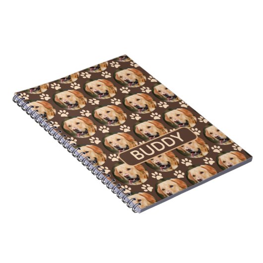 Aangepaste foto foto foto Pattern-naam Notitieboek (Rechterzijde)