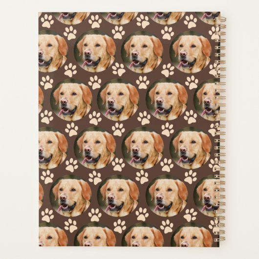 Aangepaste foto foto foto Pattern-naam Planner (Achterkant)