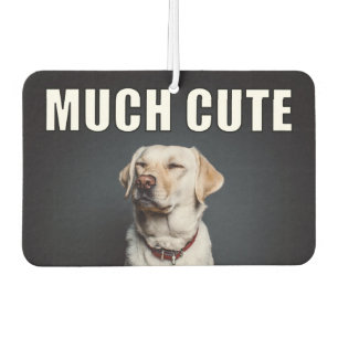 Aangepaste foto foto Funny Much Cute Meme Style Luchtverfrisser