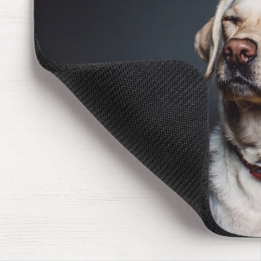 Aangepaste foto foto Funny Much Cute Meme Style Muismat (Hoek)