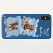 Aangepaste foto foto-inklage Pet Dog Quote Cute Ph Case-Mate iPhone Case (Achterkant (horizontaal))