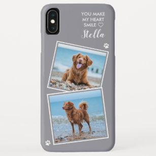 Aangepaste foto foto-inklage Pet Dog Quote Cute Ph Case-Mate iPhone Case