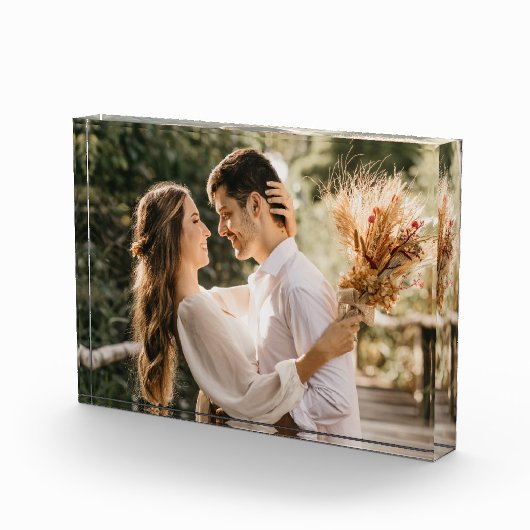 Aangepaste foto fotoblok, cadeau voor mama, papa c (Rechts)