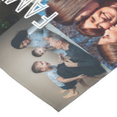 Aangepaste foto foto's Collage Familienaam 14 Fami Korte Tafelloper (Hoek)