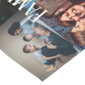 Aangepaste foto foto's Collage Familienaam 14 Fami Korte Tafelloper (Hoek)