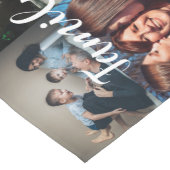 Aangepaste foto foto's Collage Familienaam 14 Fami Korte Tafelloper (Hoek)