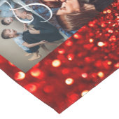 Aangepaste foto foto's Collage Familienaam 14 Fami Korte Tafelloper (Hoek)