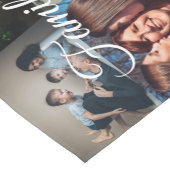 Aangepaste foto foto's Collage Familienaam 14 Fami Korte Tafelloper (Hoek)