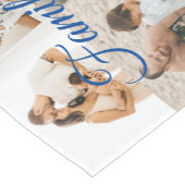 Aangepaste foto foto's Collage Familienaam 14 Fami Korte Tafelloper (Hoek)