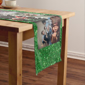 Aangepaste foto foto's Collage Familienaam 14 Fami Korte Tafelloper (Voorbeeld)