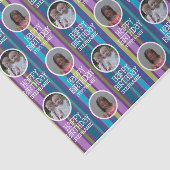 Aangepaste foto foto's foto's, foto's en kleurrijk tissuepapier (Detail)