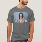 Aangepaste foto Funny Ermahgerd Meme Style T-shirt (Voorkant)