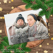 Aangepaste foto Funny Merry Alles Humor Text Briefkaart