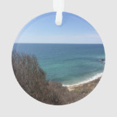 Aangepaste foto gebed liedje citaat tekst tweezijd ornament (achterkant)