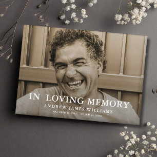 Aangepaste foto gedenkteken begrafenis tribute button