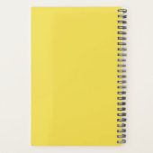 Aangepaste foto geel wit legant script voor bruilo planner (Achterkant)