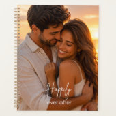 Aangepaste foto Gelukkig tot het einde Planner (Voorkant)