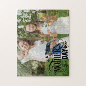 Aangepaste foto Gelukkige Moederdag Legpuzzel (Verticaal)