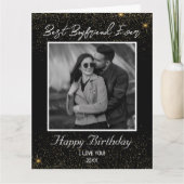 Aangepaste foto Gelukkige Verjaardag Beste Boyfrie Kaart (Voorkant)