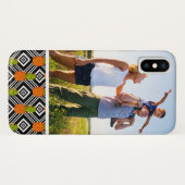 Aangepaste foto Geometrische anananassen Case-Mate iPhone Case (Achterkant (horizontaal))