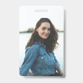 Aangepaste foto gepersonaliseerd badge