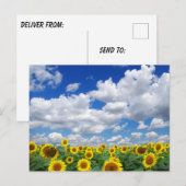 Aangepaste foto gepersonaliseerd briefkaart (Voorkant / Achterkant)