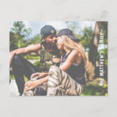 Aangepaste foto gepersonaliseerd briefkaart (Voorkant)