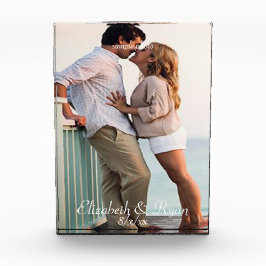 Aangepaste foto, gepersonaliseerd fotoblokken