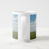 Aangepaste foto gepersonaliseerd grote koffiekop (Achterkant)
