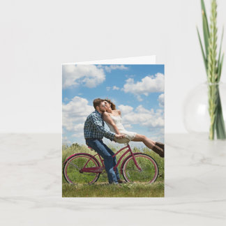 Aangepaste foto gepersonaliseerd kaart