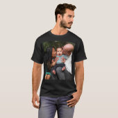 Aangepaste foto gepersonaliseerd t-shirt (Voorkant volledig)