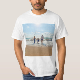 Aangepaste foto gepersonaliseerd t-shirt